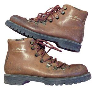 Vintage Dr. Martens 90s Y2K Holt Hiking Work Boots Air Wair Lace Up Chunky Ankle
